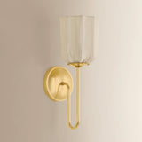 Samantha Wall Sconce, Aged Brass