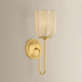 Samantha Wall Sconce, Aged Brass