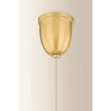 Samantha Chandelier, Aged Brass