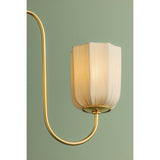 Samantha Chandelier, Aged Brass