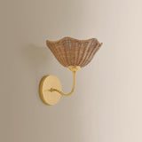 Kehlani Wall Sconce, Aged Brass