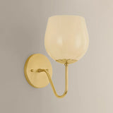 Genevieve Wall Sconce, Aged Brass