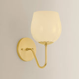 Genevieve Wall Sconce, Aged Brass