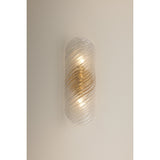 Shelley Wall Sconce, Vintage Gold Leaf