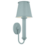 Yara Wall Sconce, Soft Brique/Dust Blue