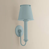 Yara Wall Sconce, Soft Brique/Dust Blue