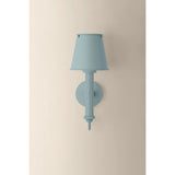 Yara Wall Sconce, Soft Brique/Dust Blue