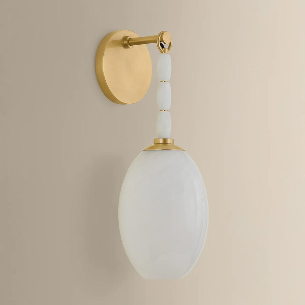 Yolanda Wall Sconce, Aged Brass