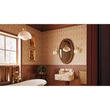 Vida Wall Sconce, Patina Brass