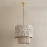 Lisbeta Chandelier, Aged Brass
