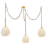 Remi Chandelier, Aged Brass