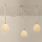 Remi Chandelier, Aged Brass