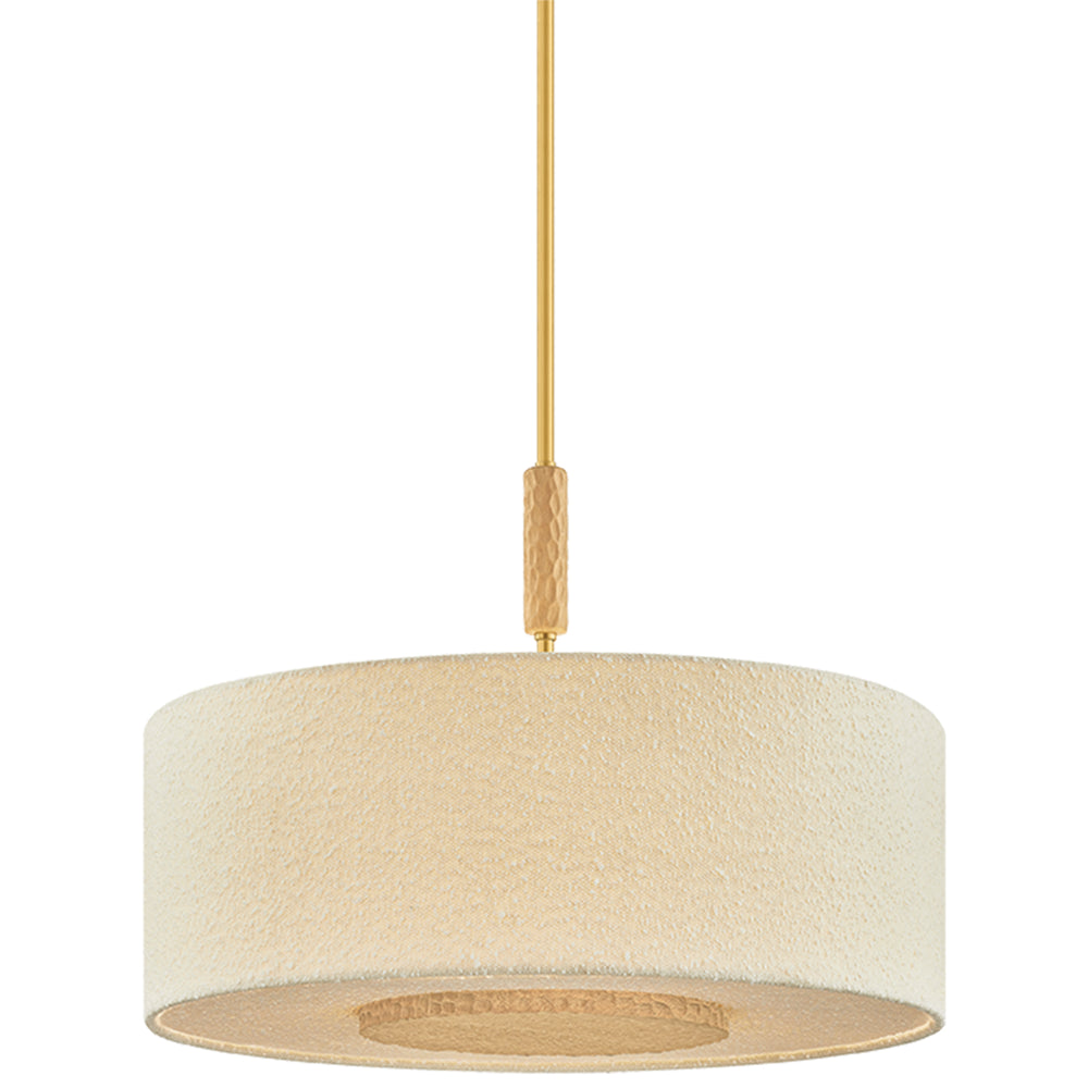 Miller Pendant, Aged Brass