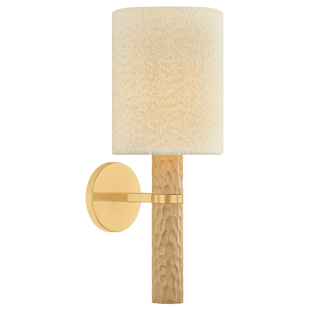 Jones Wall Sconce, Aged Brass