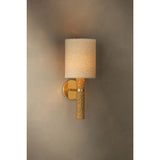 Jones Wall Sconce, Aged Brass