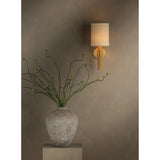 Jones Wall Sconce, Aged Brass