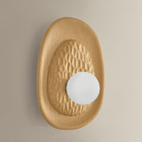 Pres Wall Sconce, Aged Brass