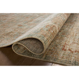 Loloi Rug Heritage HER-06, Aqua/Terracotta-Rugs1-High Fashion Home