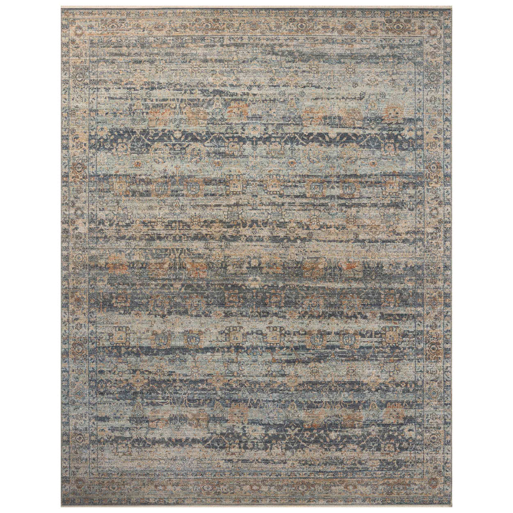 Loloi Rug Heritage HER-09, Sky/Sunset