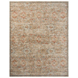 Loloi Rug Heritage HER-10, Grey/Sunset