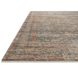 Loloi Rug Heritage HER-12, Blue/Rust