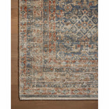 Loloi Rug Heritage HER-12, Blue/Rust