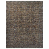 Loloi Rug Heritage HER-14, Lagoon/Tobacco