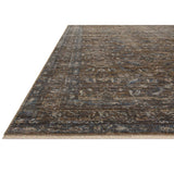 Loloi Rug Heritage HER-14, Lagoon/Tobacco