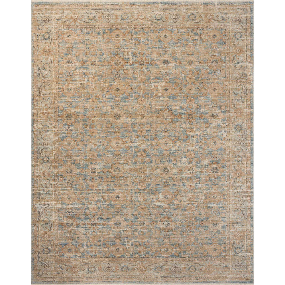 Loloi Rug Heritage HER-15, Ocean/Sand-Rugs1-High Fashion Home