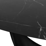 Montana Dining Table, Black