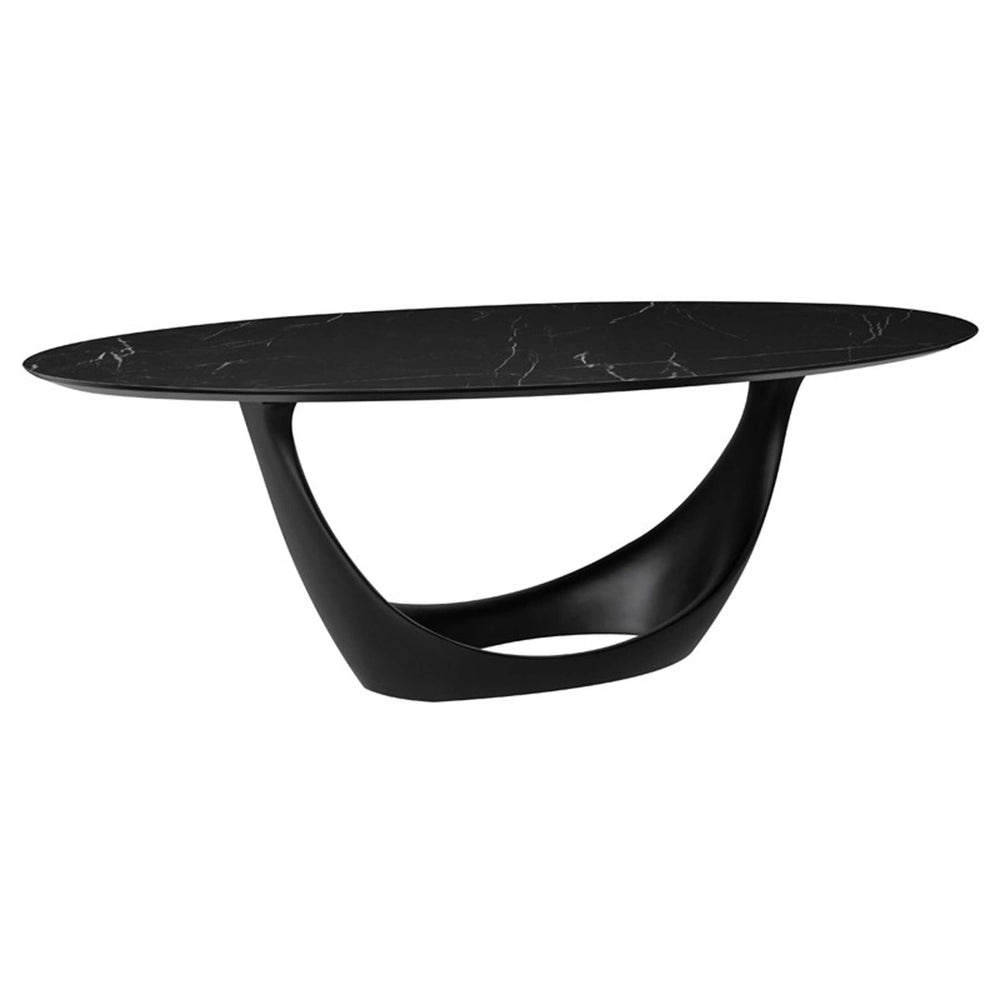 Montana Dining Table, Black