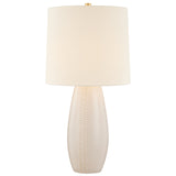 Shavani Table Lamp, Aged Brass/Ceramic Honeydew