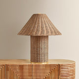 Jeanette Table Lamp, Aged Brass