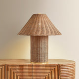 Jeanette Table Lamp, Aged Brass