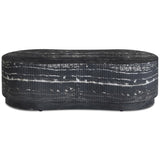 Hades Outdoor Coffee Table, Black