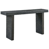 Hagan Outdoor Console Table, Natural Slate