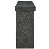 Hagan Outdoor Console Table, Natural Slate