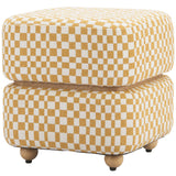 Haki Ottoman, Multicolor-Furniture - Benches-High Fashion Home