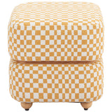 Haki Ottoman, Multicolor-Furniture - Benches-High Fashion Home