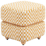 Haki Ottoman, Multicolor-Furniture - Benches-High Fashion Home