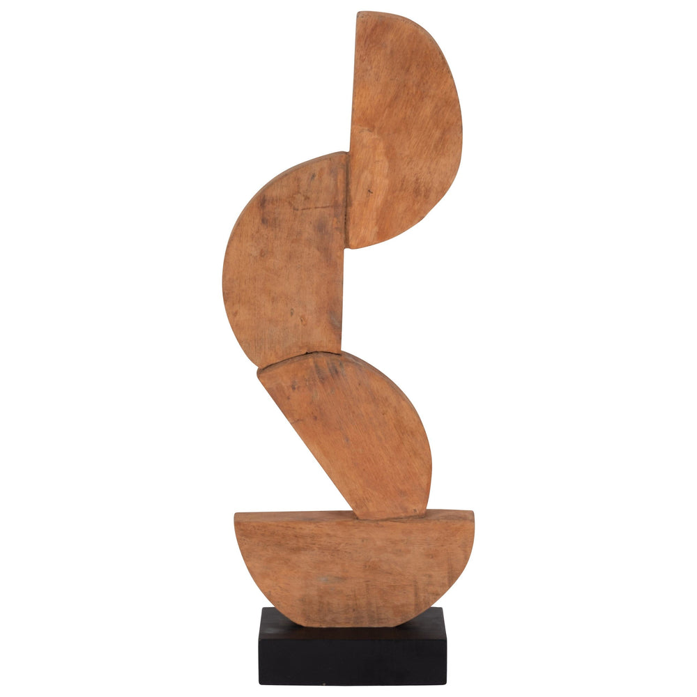 Half Circles Stacking, Brown-Accessories-High Fashion Home