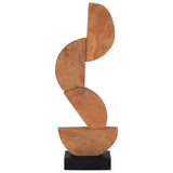 Half Circles Stacking, Brown-Accessories-High Fashion Home