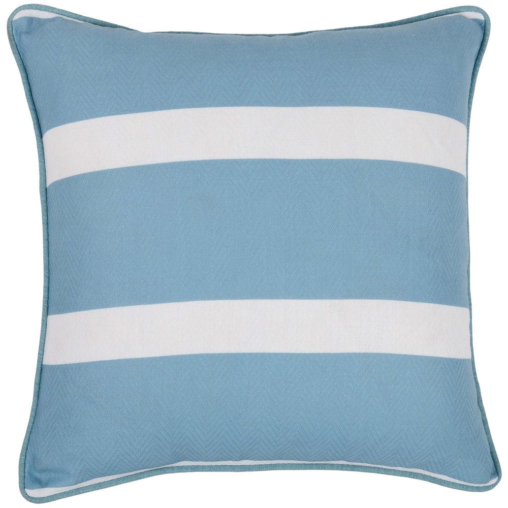 Hall Outdoor Pillow, Blue-Accessories-High Fashion Home