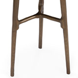 Halley Accent Table, White-Furniture - Accent Tables-High Fashion Home