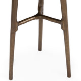 Halley Round Accent Table, Black-Furniture - Accent Tables-High Fashion Home