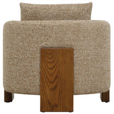 Halligan Chair, Beige-Furniture - Chairs-High Fashion Home