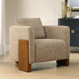 Halligan Chair, Beige-Furniture - Chairs-High Fashion Home