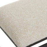 Halston Bench, Off-White-Furniture - Benches-High Fashion Home