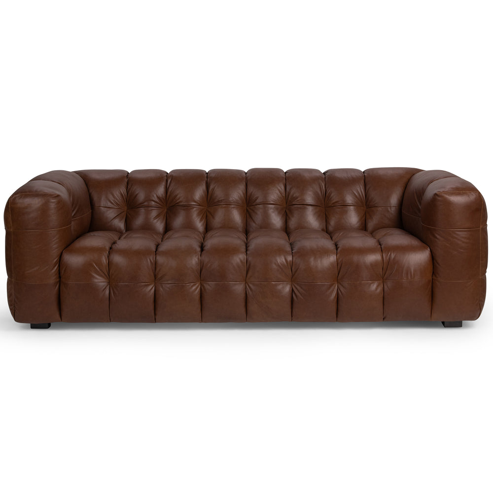 Halston Sofa, Chestnut Elite-Furniture - Sofas-High Fashion Home
