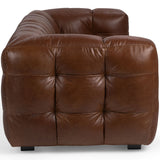 Halston Sofa, Chestnut Elite-Furniture - Sofas-High Fashion Home